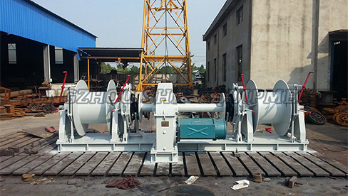 เครื่องกว้าน Windlass และ Windlass รวมกัน